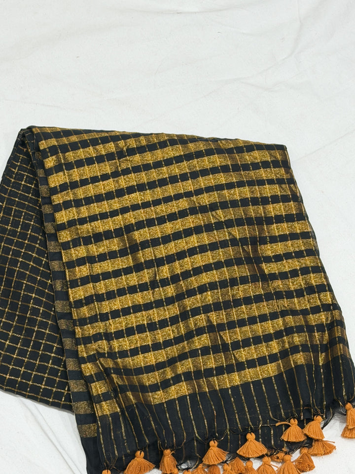 Assorted 120 Count Mul Cotton Saree (DHN-507)