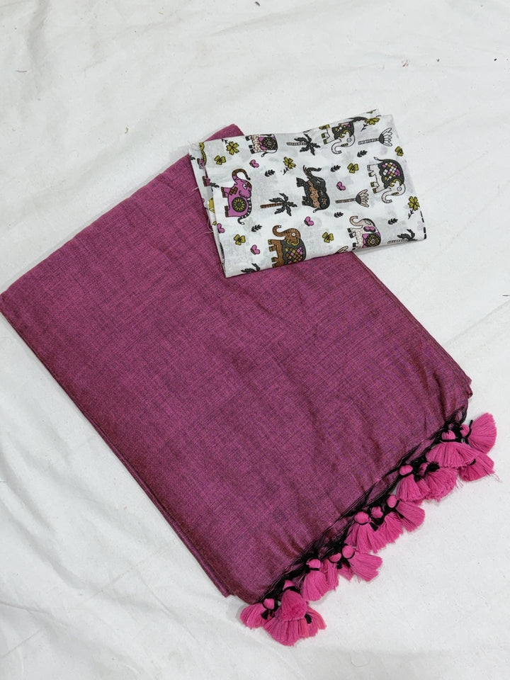 Combo Khadi Cotton Saree (DHN-496)