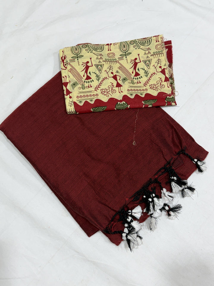 Combo Khadi Cotton Saree (DHN-496)