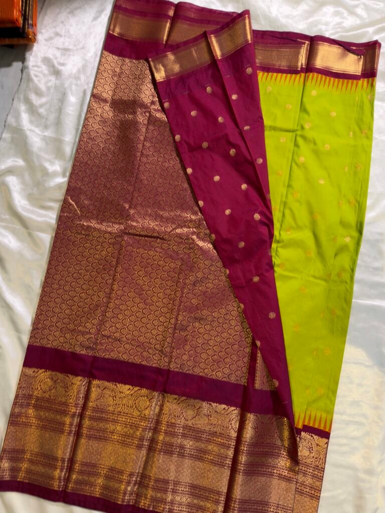 semi gadwal saree dhn201